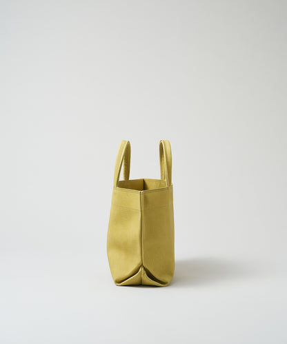 Lunch bag S - pistachio yellow / pigskin Hallie
