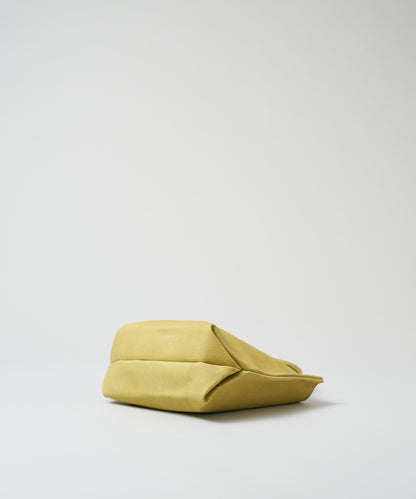 Lunch bag S - pistachio yellow / pigskin Hallie