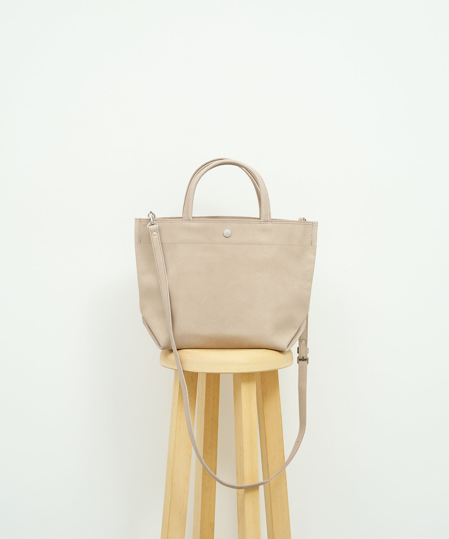 Lunch bag S_carry light - Pink beige / pigskin Hallie