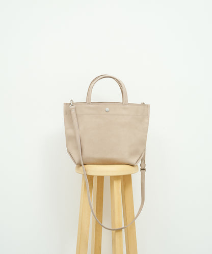Lunch bag S_carry light - Pink beige / pigskin Hallie