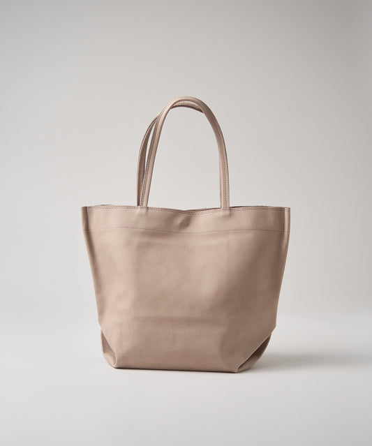 #30/ Lunch bag M (pink beige) / pigskin "HALLIE"