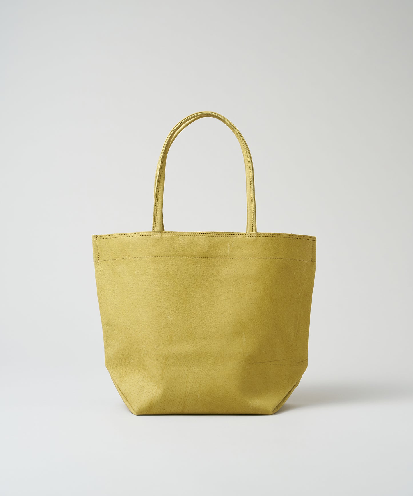 Lunch bag M - pistachio yellow / pigskin Hallie