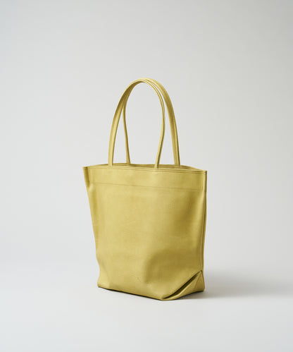 Lunch bag M - pistachio yellow / pigskin Hallie