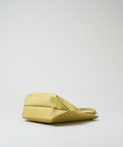 Lunch bag M - pistachio yellow / pigskin Hallie
