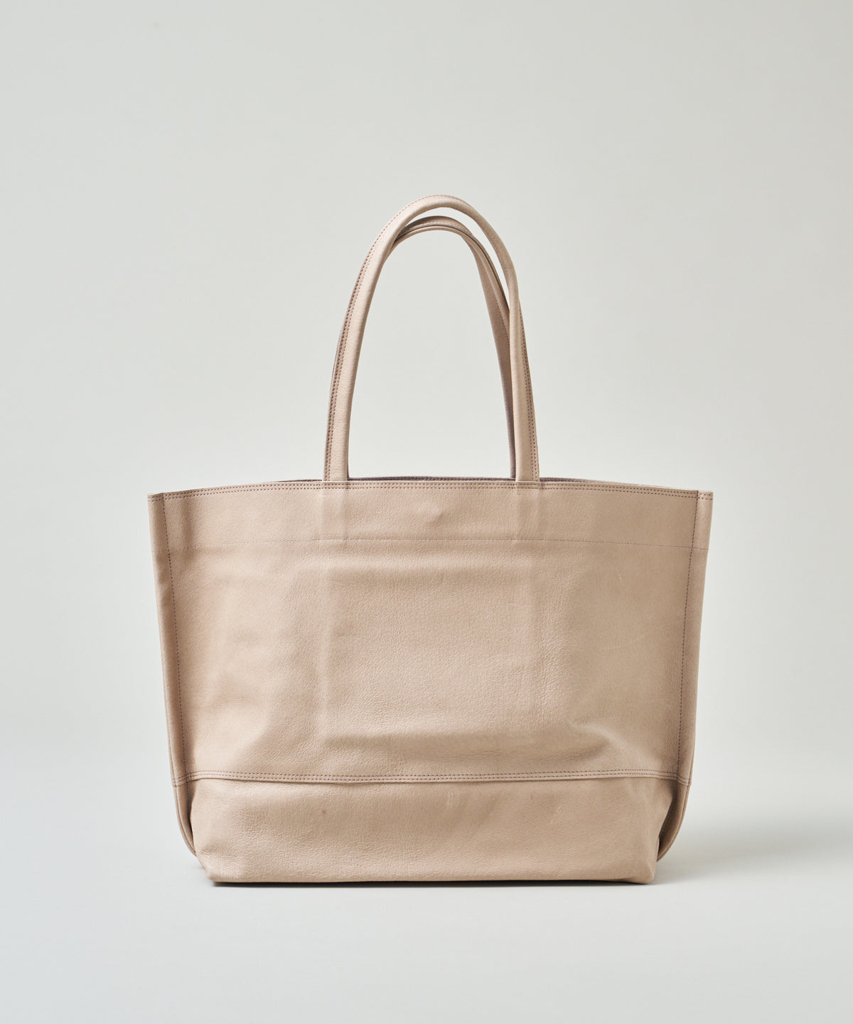 Wide tote L - Pink beige / pigskin Hallie