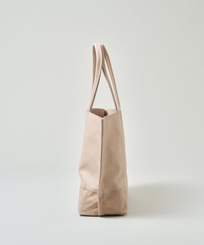 Wide tote L - Pink beige / pigskin Hallie