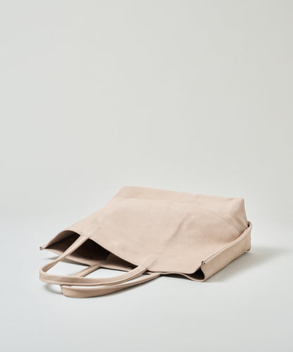 Wide tote L - Pink beige / pigskin Hallie