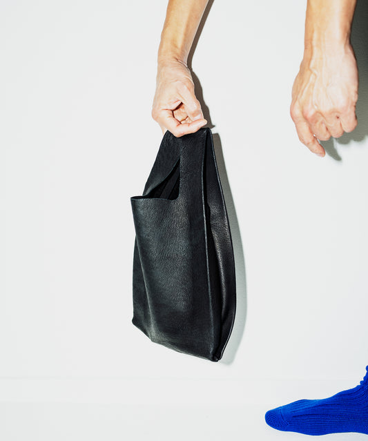 Mini reji bukuro - Black / pigskin Hallie