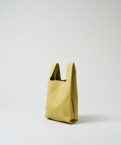 Mini reji bukuro - pistachio yellow / pigskin Hallie