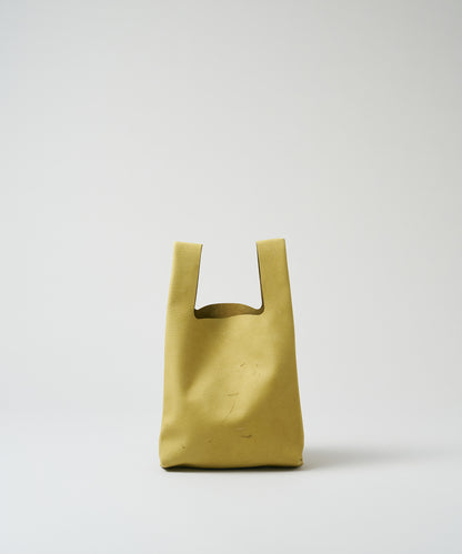 Mini reji bukuro - pistachio yellow / pigskin Hallie