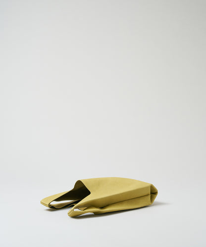 Mini reji bukuro - pistachio yellow / pigskin Hallie