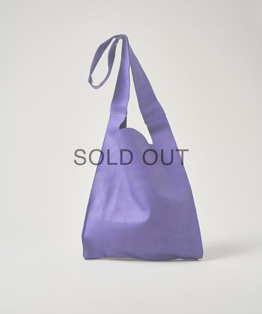 Plastic bag sling type / pigskin "HALLIE"（limited edition color）