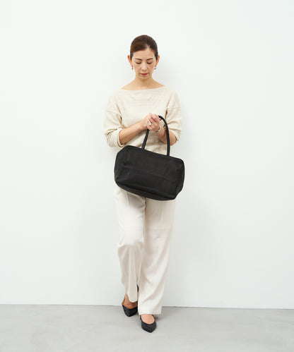 #30 / 方形行李袋 M / 猪皮“HALLIE”