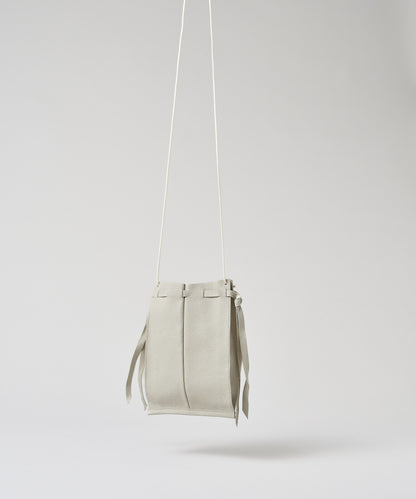 #30/ Medicine pochette (oatmeal) / Pigskin "HALLIE"