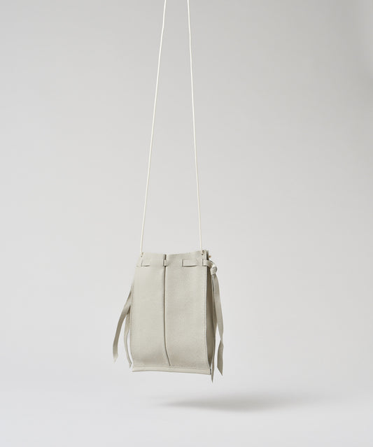 #30/ Medicine pochette (oatmeal) / Pigskin "HALLIE"