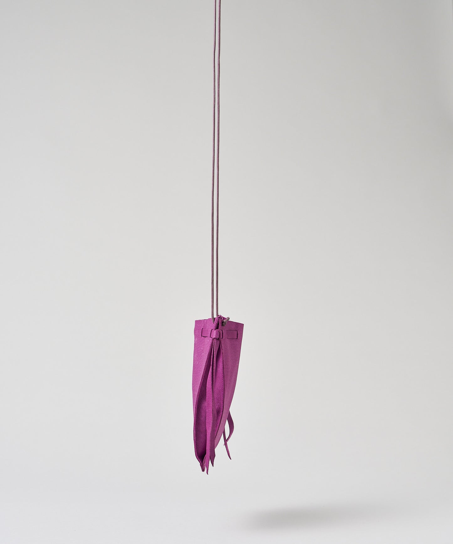 #30/ Medicine pochette (peony purple) / Pigskin "HALLIE"