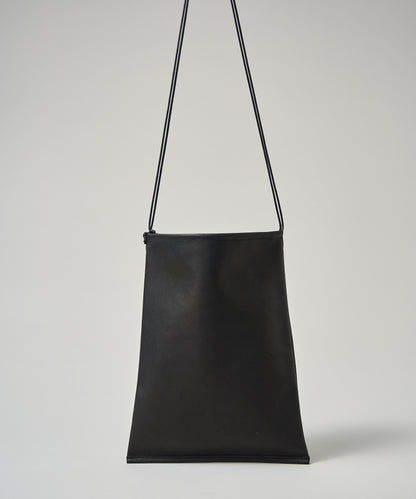 Bolso de hombro plano / Piel de cerdo "HALLIE" 