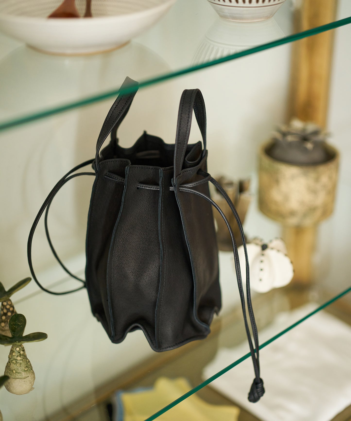 Barbas tote - Black / pigskin Hallie