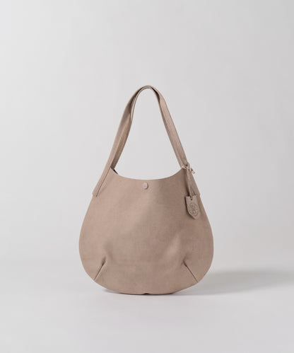 #30 / Circle tote bag / pigskin "HALLIE"