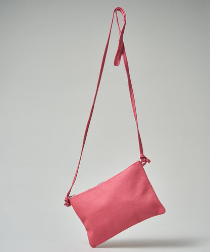 Bolso de porche (magenta) / piel de cerdo "HALLIE" 