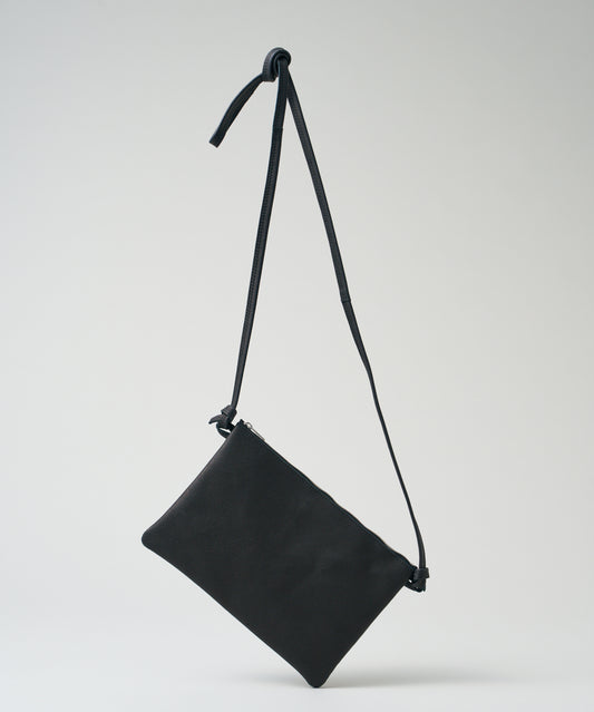 Pouch bag - Black / pigskin Hallie