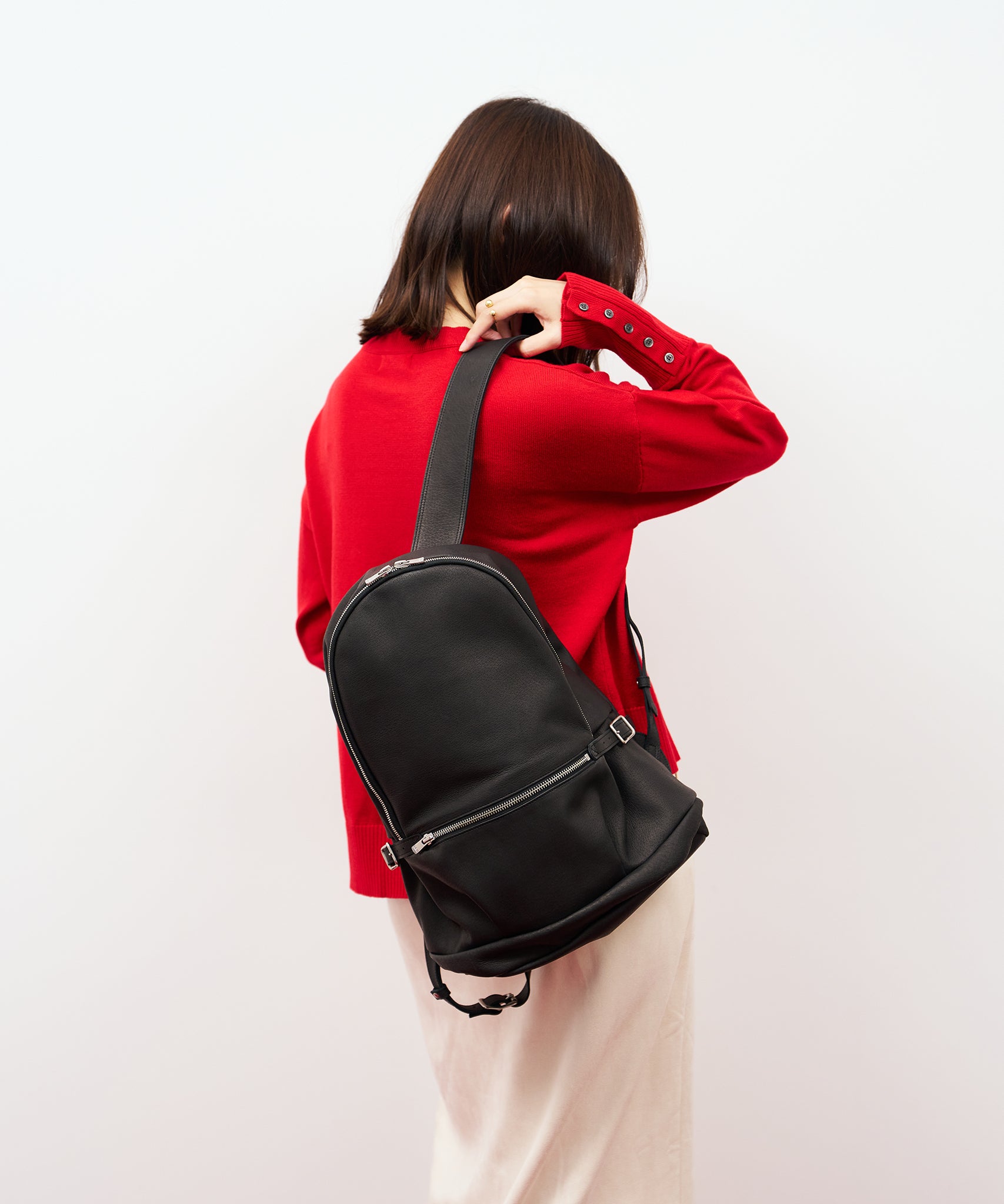 【REN / Tokyo 】Natural Pigskin Backpack – Soft and Supple Pigskin ...
