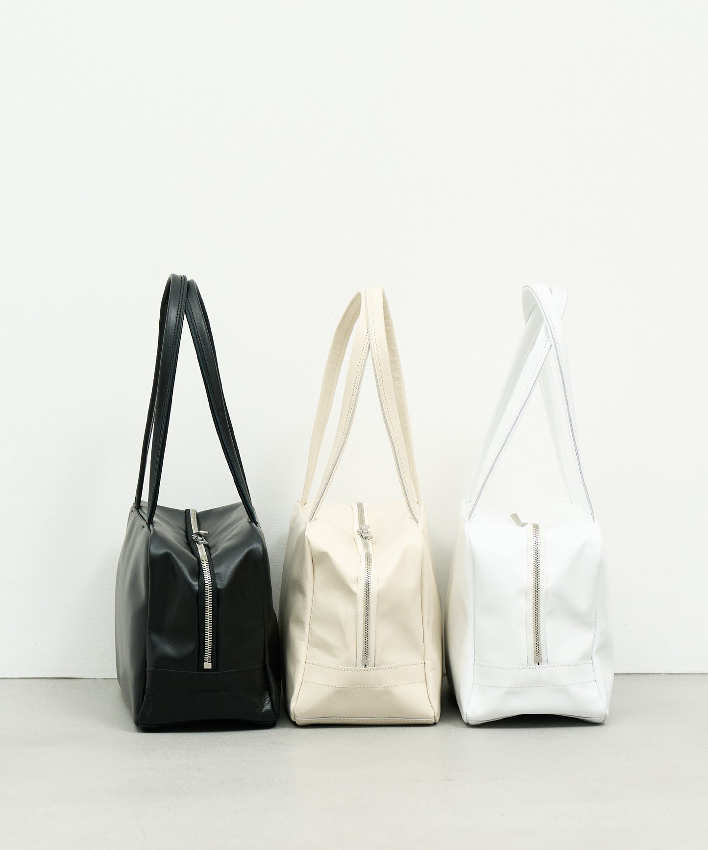 Square duffel bag XS / pigskin "TOILE"
