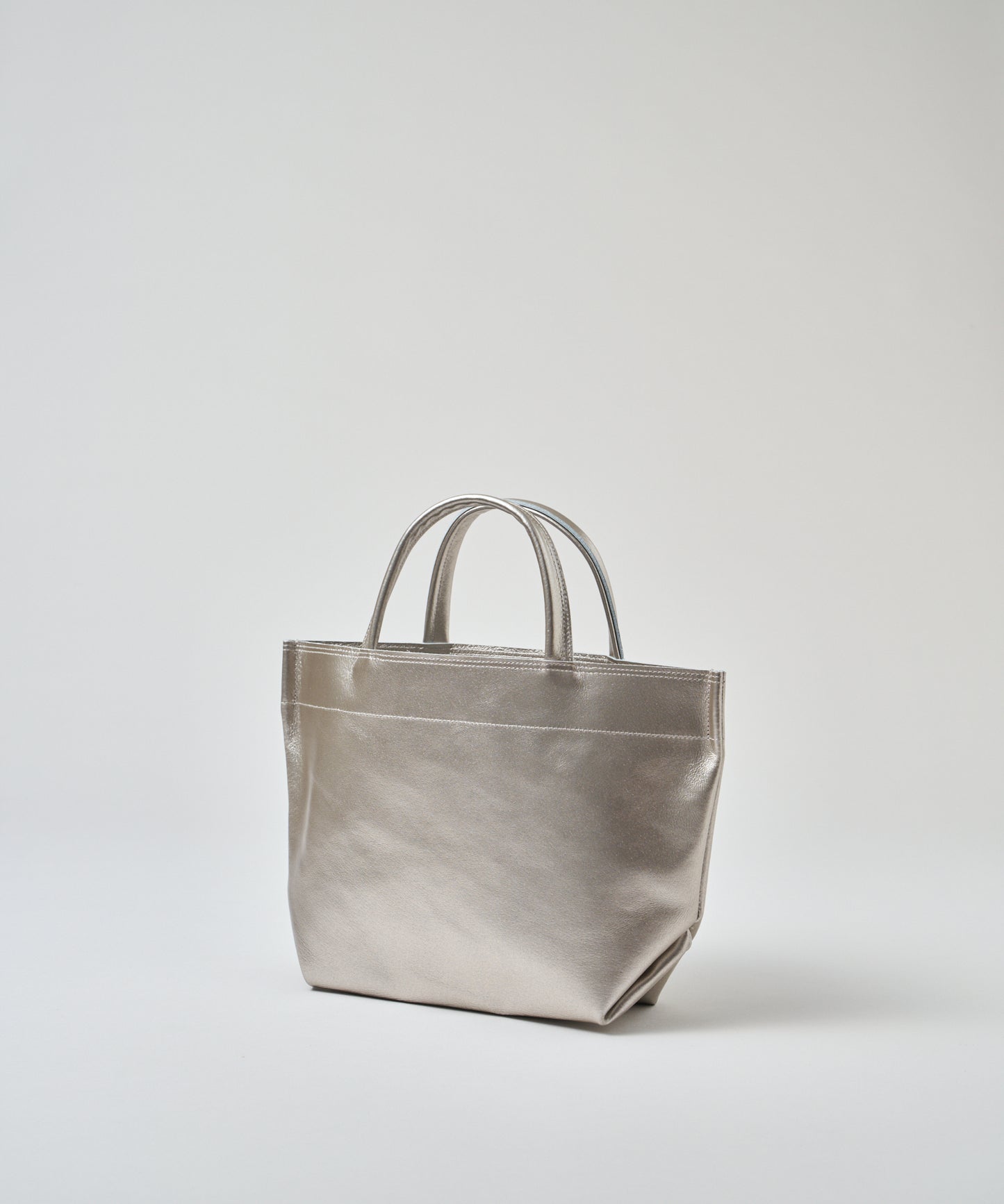 #36/午餐袋S（银色）/猪皮“LUSTRA” 