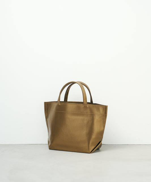 Lunch bag S  - Antique gold / pigskin Lustra