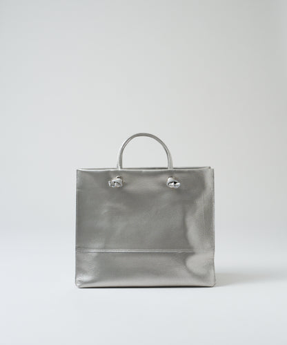 #36/ 日常购物袋 (银色) / 猪皮“LUSTRA” 