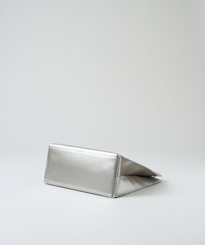 #36/ 日常购物袋 (银色) / 猪皮“LUSTRA” 