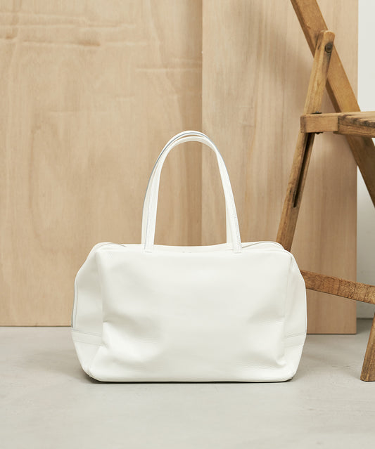 Square duffel bag M / pigskin Cerato