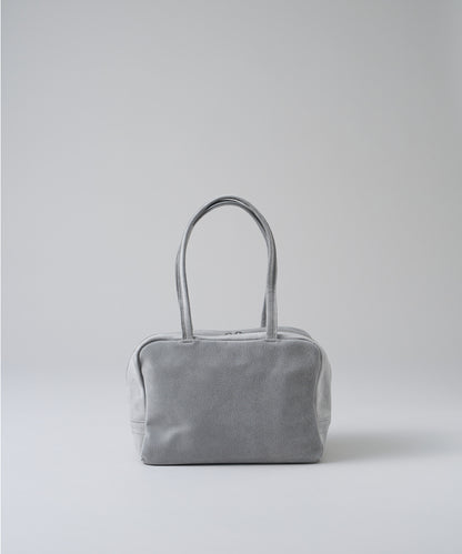 #39/ Square duffle XS (sand gray) / pigskin "Lining Suede"