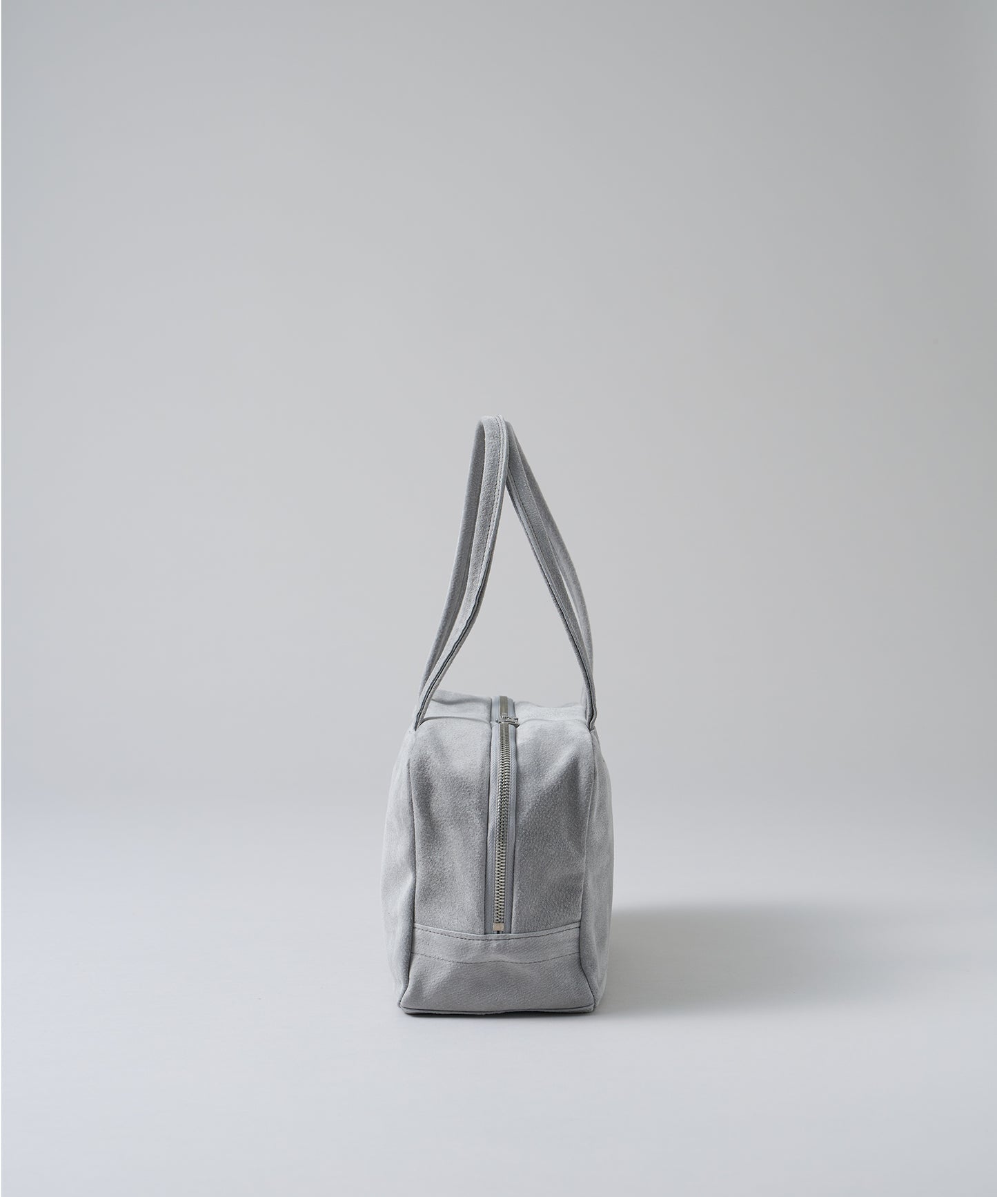 #39/ Square duffle XS (sand gray) / pigskin "Lining Suede"