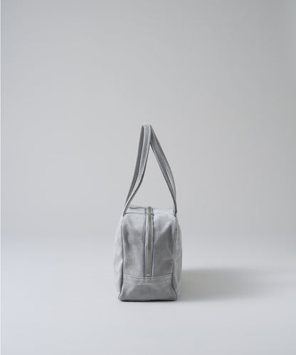 #39/ Square duffle XS (sand gray) / pigskin "Lining Suede"