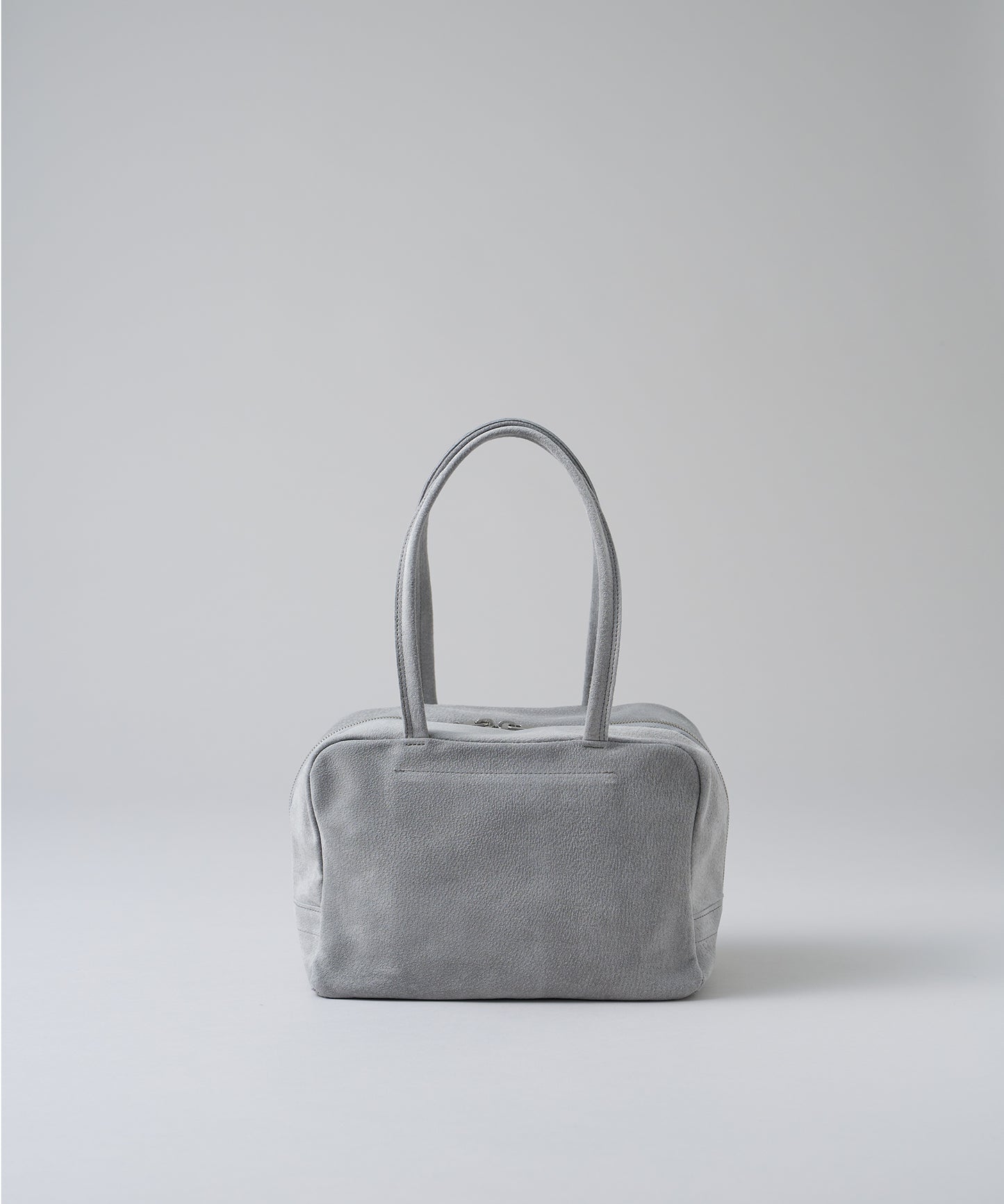 #39/ Square duffle XS (sand gray) / pigskin "Lining Suede"