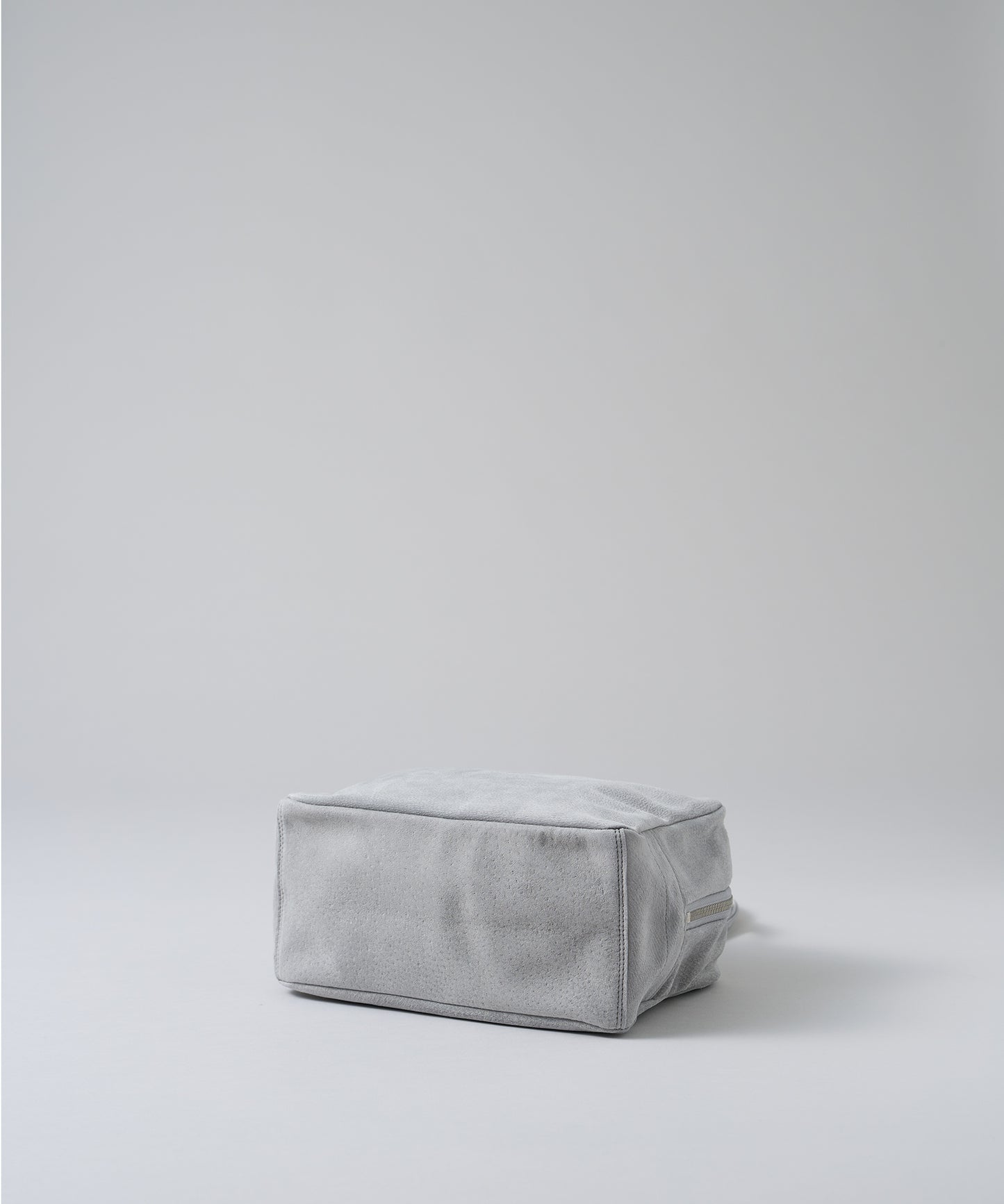 #39/ Square duffle XS (sand gray) / pigskin "Lining Suede"