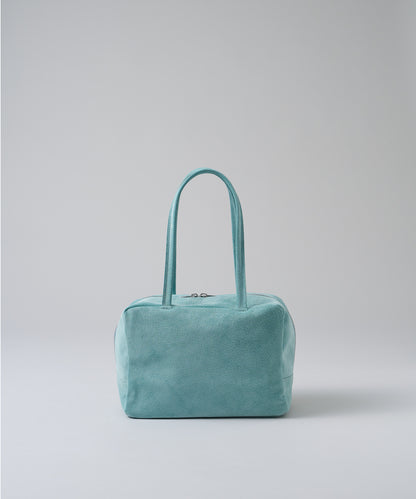 #39/ Square duffle XS (clear mint) / pigskin "Lining Suede"