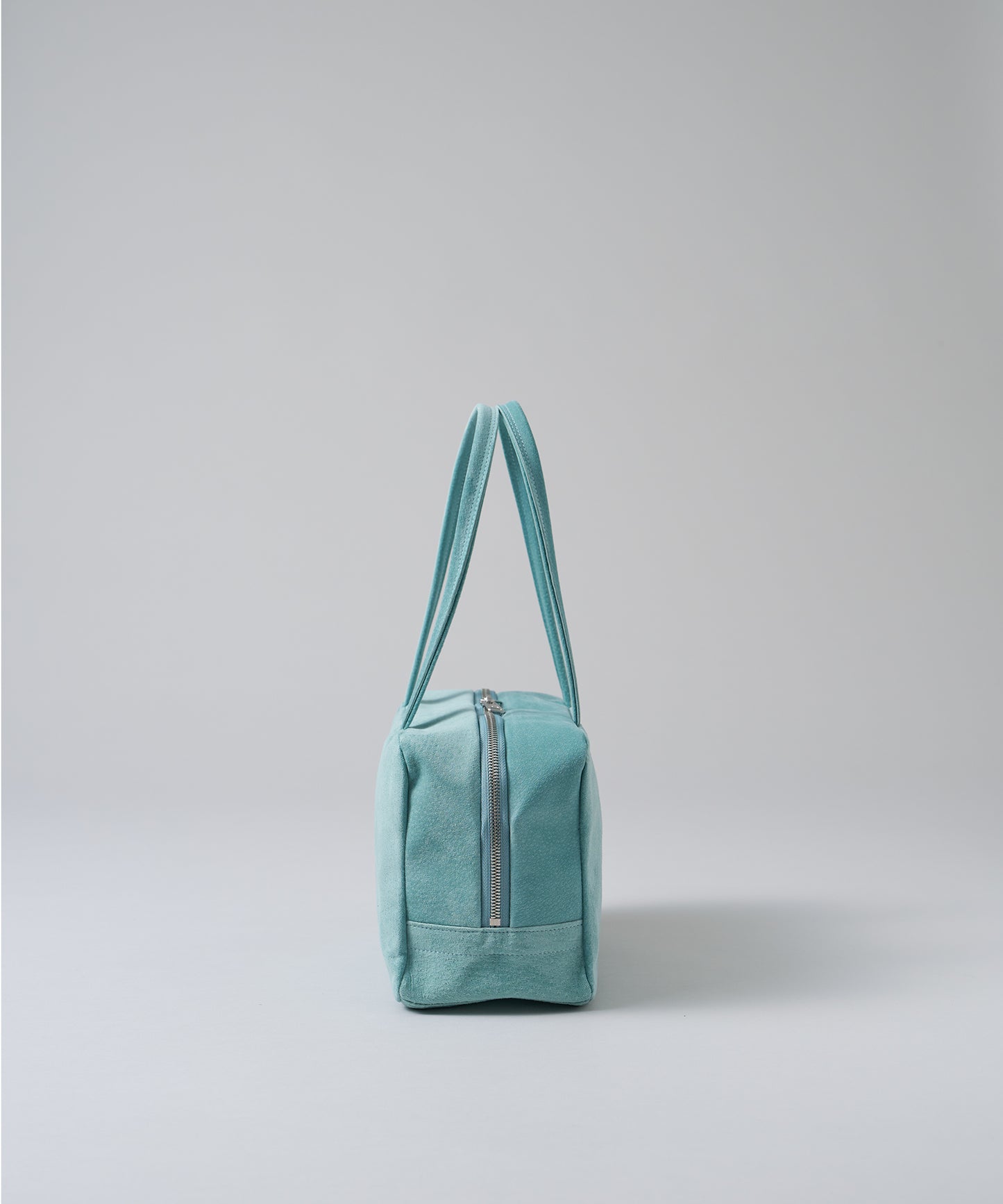 #39/ Square duffle XS (clear mint) / pigskin "Lining Suede"