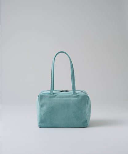 #39/ Square duffle XS (clear mint) / pigskin "Lining Suede"