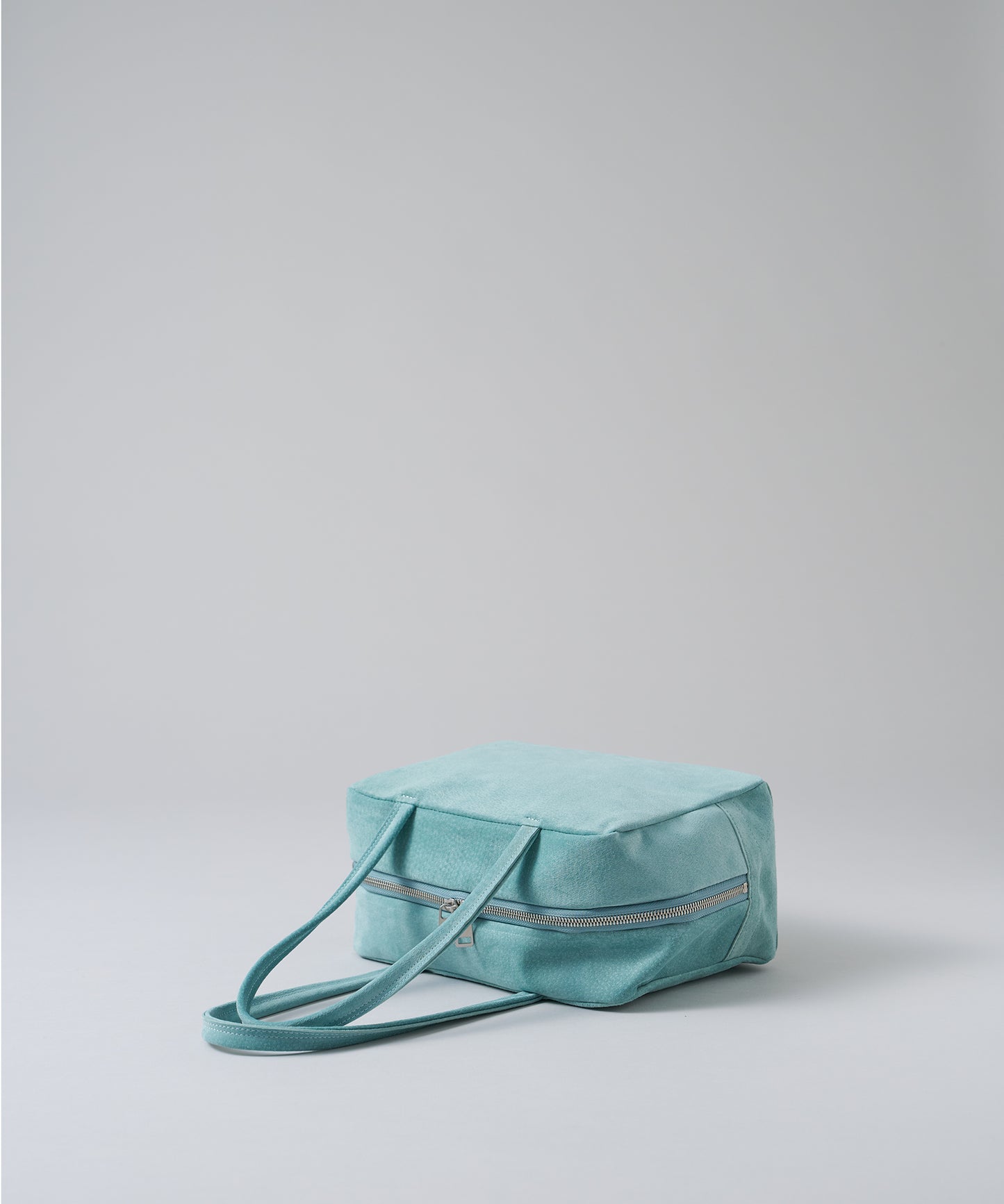 #39/ Square duffle XS (clear mint) / pigskin "Lining Suede"