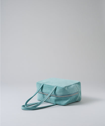 #39/ Square duffle XS (clear mint) / pigskin "Lining Suede"