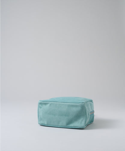 #39/ Square duffle XS (clear mint) / pigskin "Lining Suede"