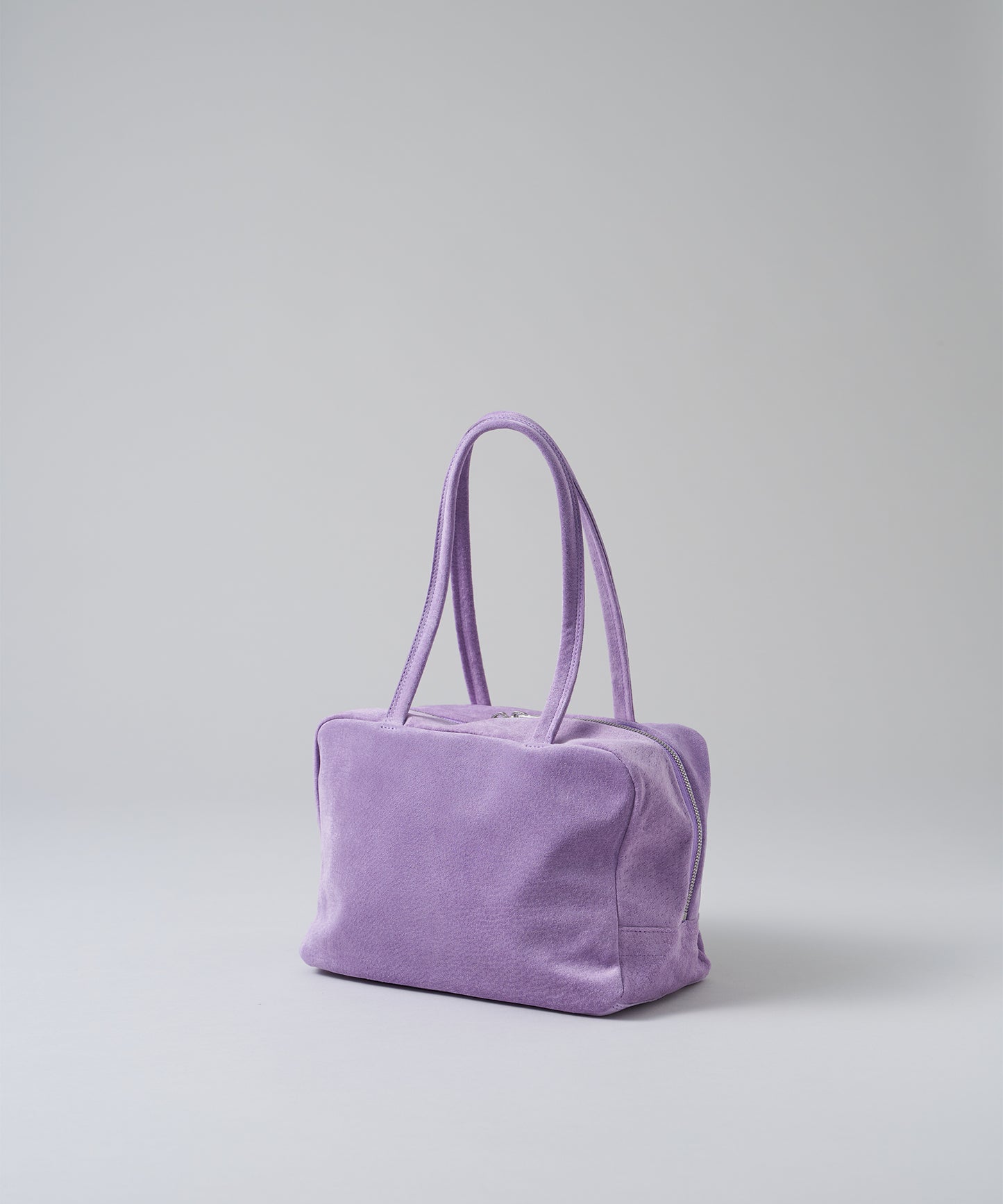 #39/ Square duffle XS (lavender) / pigskin "Lining Suede"