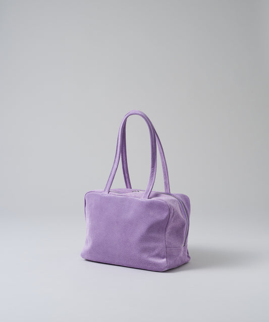 #39/ Square duffle XS (lavender) / pigskin "Lining Suede"