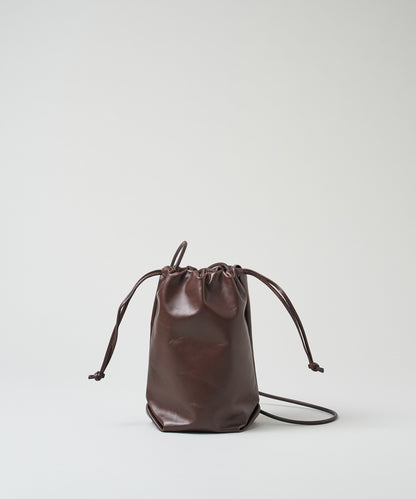 《Limited 5%》Stem Draw - Bitter brown / cowhide Aperto