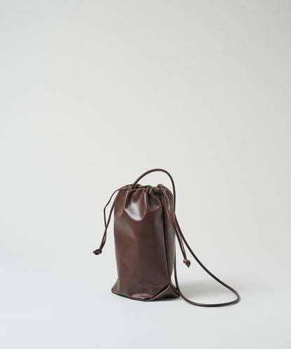 《Limited 5%》Stem Draw - Bitter brown / cowhide Aperto