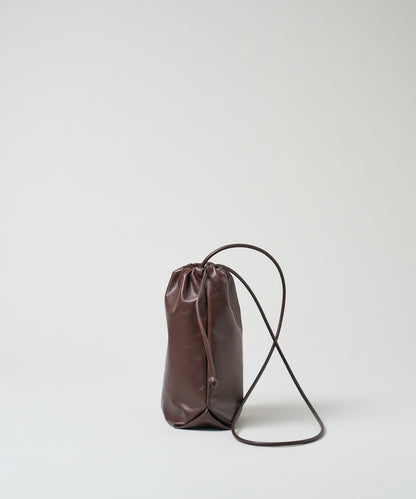 《Limited 5%》Stem Draw - Bitter brown / cowhide Aperto