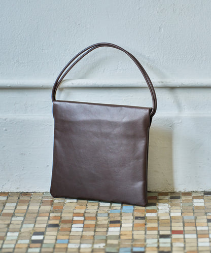 #45/ Float mini tote (苦棕) / 牛皮 "APERTO" 