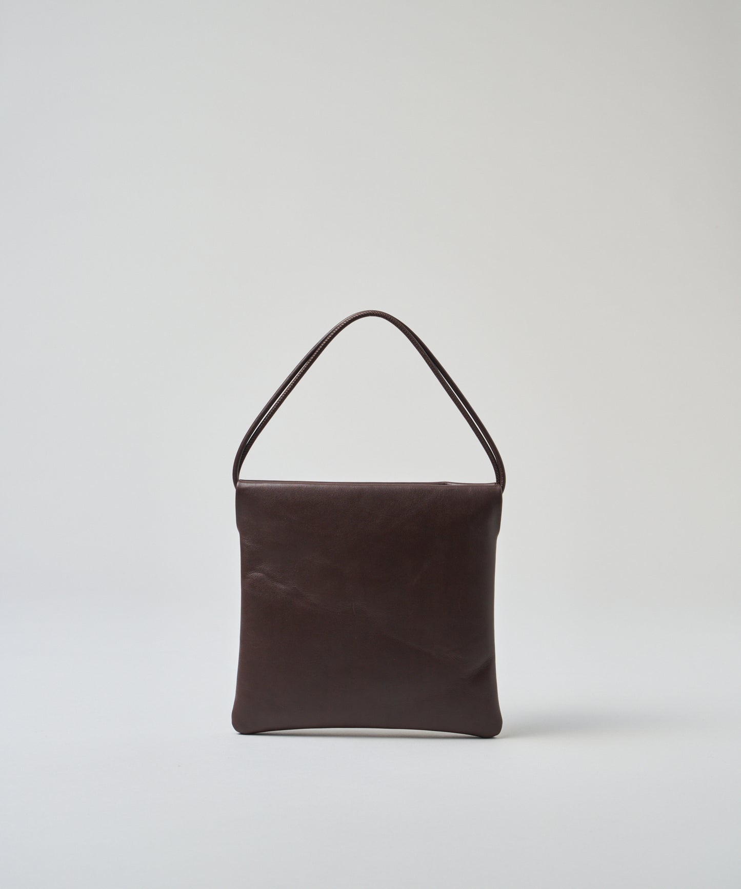 #45/ Float mini tote (苦棕) / 牛皮 "APERTO" 